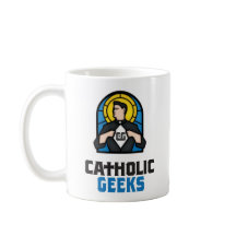 Taza básica de los frikis católicos