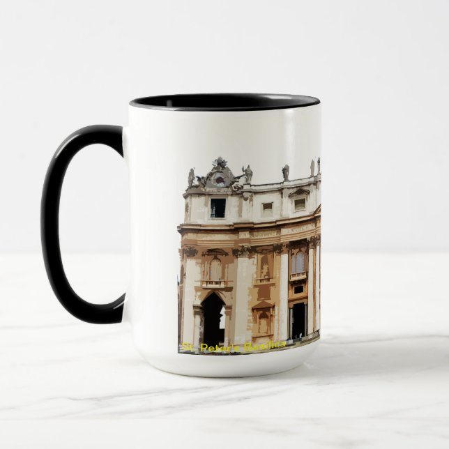 Taza Basílica de San Pedro, Ciudad del Vaticano (Izquierda)