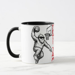 Taza Basketball Slam Abominable Snowman