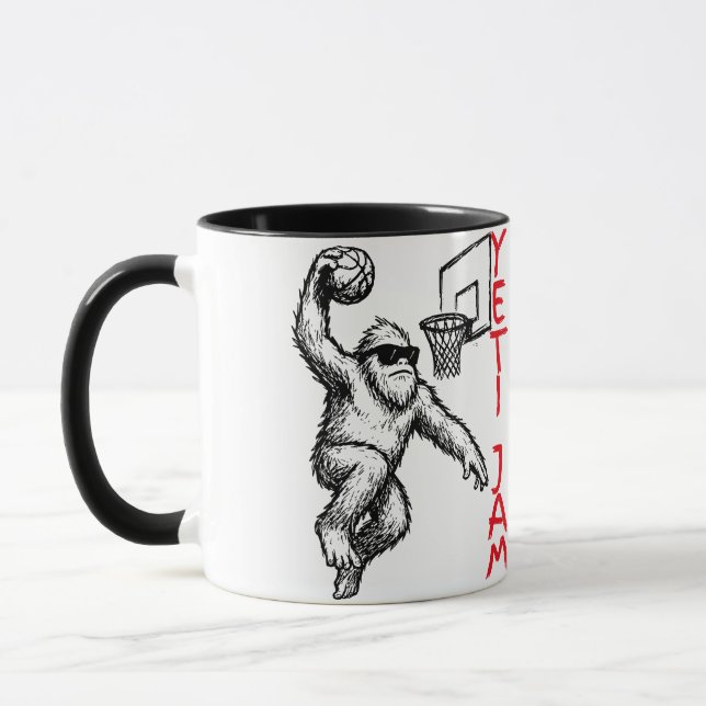 Taza Basketball Slam Abominable Snowman (Izquierda)