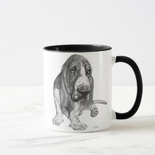 Taza Basset Hound (Derecha)