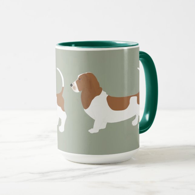 Taza Basset Hound (Anverso derecho)