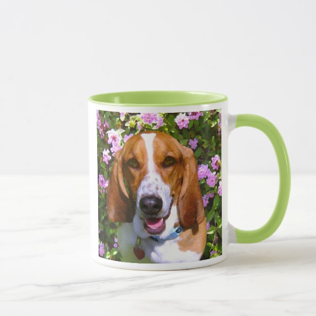 Taza Basset Hound feliz (Derecha)