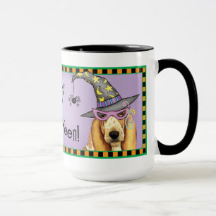 Taza Basset Hound Witch