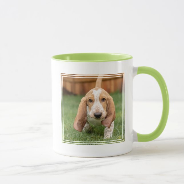 Taza Basset Houng Puppy Walking (Derecha)