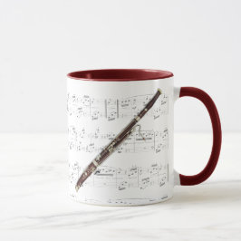 Taza - Bassoon con partitura