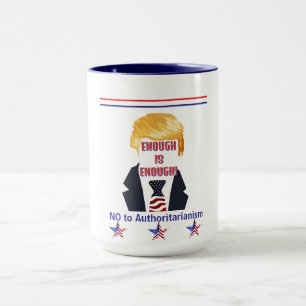 TAZA BASTA ES SUFICIENTE MAMA DE PROTESTA