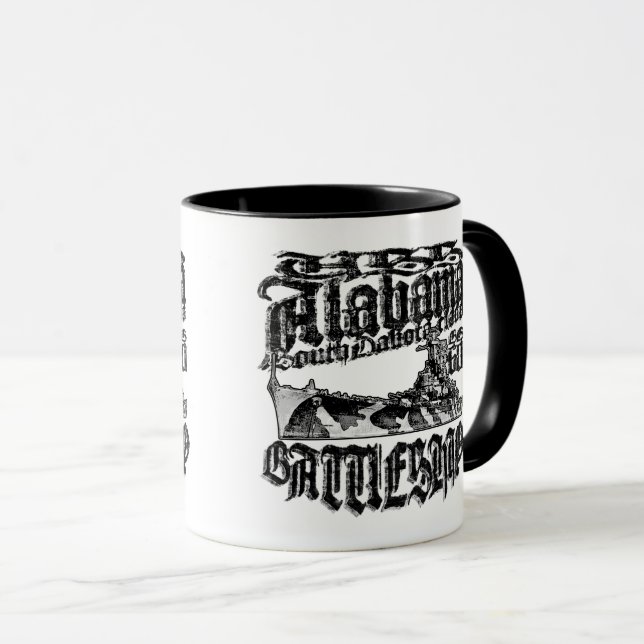Taza Batalla Alabama Combo Mug (Anverso derecho)
