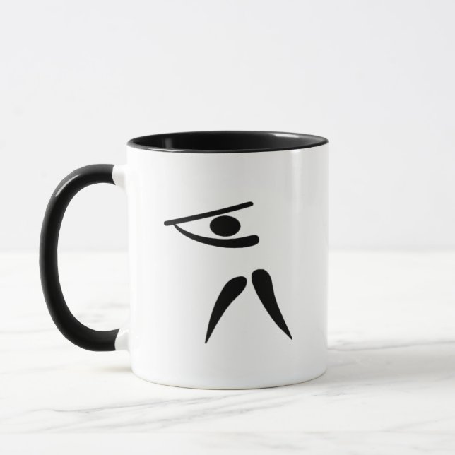 Taza Batalla de béisbol de equipo (Izquierda)