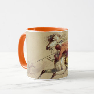Taza Batalla de Blue Water Creek por Alfred Jacob Mille