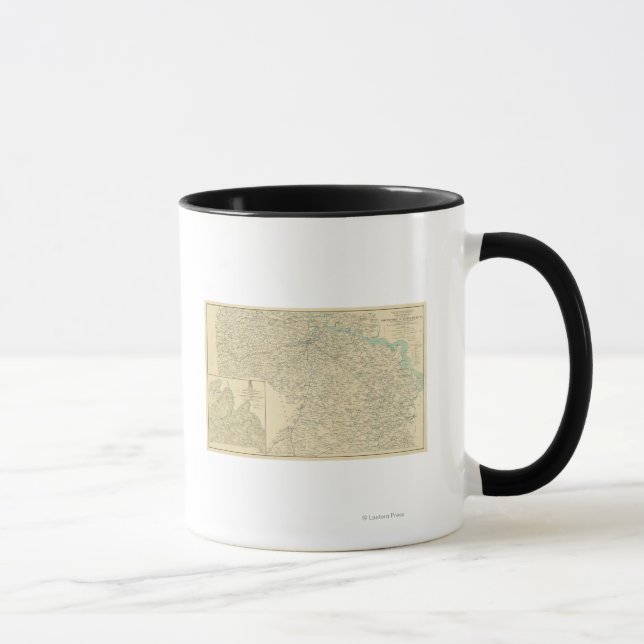 Taza Batalla de Chancellorsville (Derecha)
