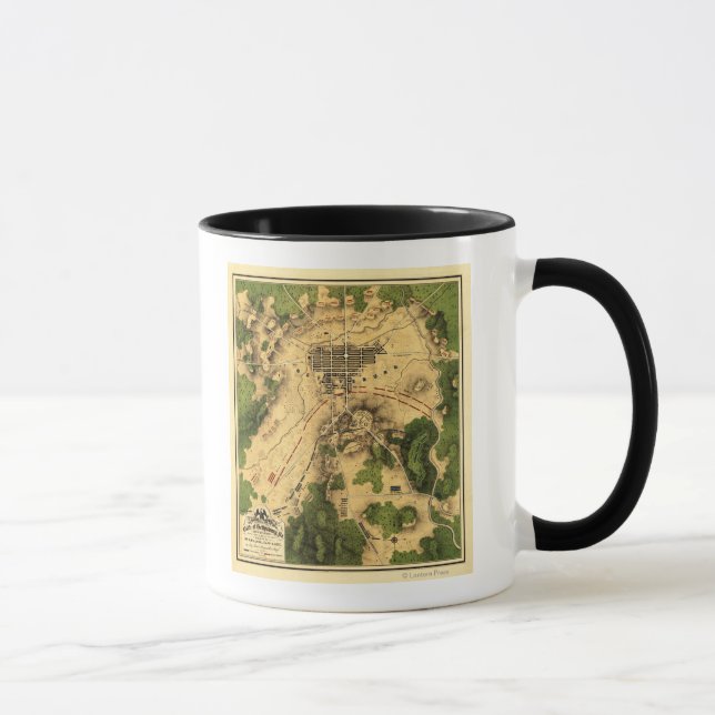 Taza Batalla de Gettysburg 10 (Derecha)
