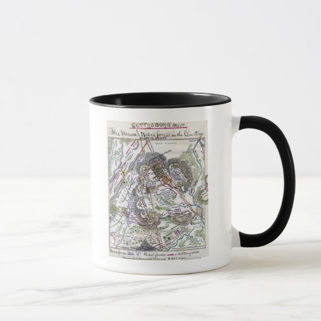 Taza Batalla de Gettysburg 6 (Derecha)