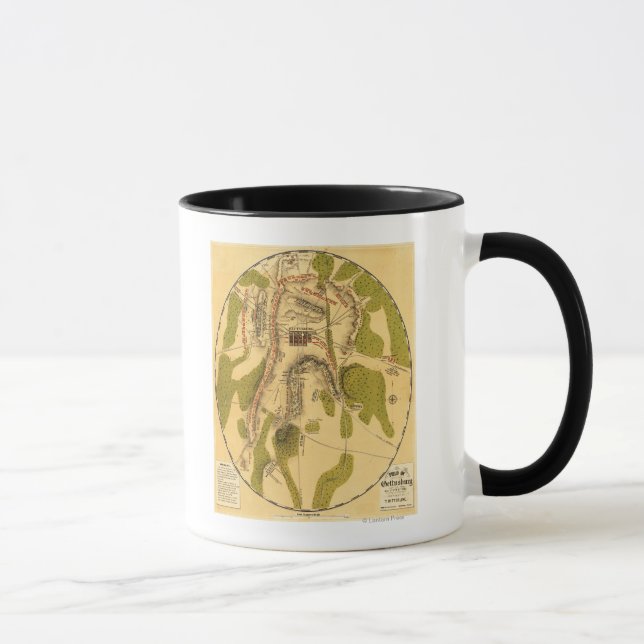 Taza Batalla de Gettysburg 7 (Derecha)
