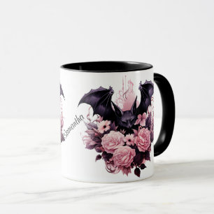 Taza Batalla de Halloween y Rosas