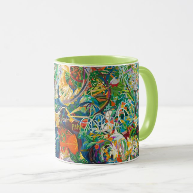 Taza Batalla de Luces, Isla Coney, Mardi Gras (Anverso derecho)