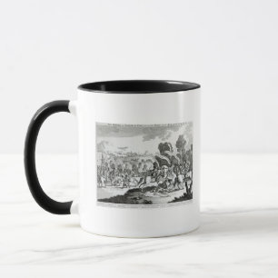 Taza Batalla de Minden, el 1 de agosto de 1759