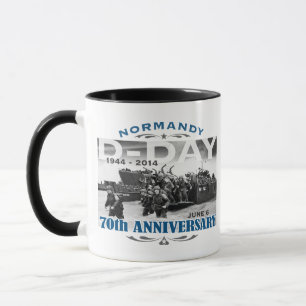 Taza Batalla de Normandía en el 70 aniversario del Día 