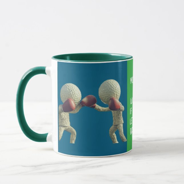 Taza Batalla de Pelotas de Golf (Izquierda)