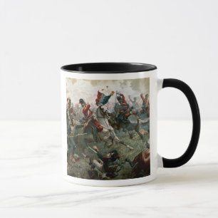 Taza Batalla de Waterloo, el 18 de junio de 1815, 1898