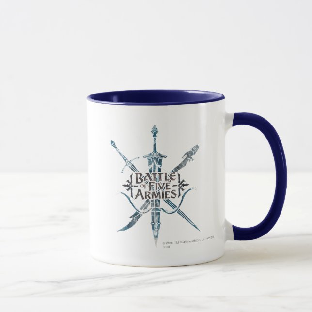 Taza BATALLA DEL Logo DE CINCO ARMAMENTOS™ (Derecha)