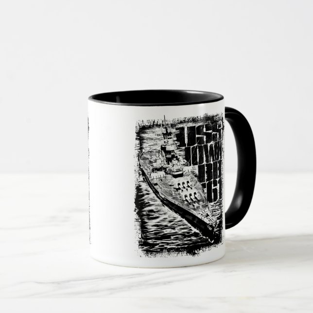 Taza Batalla Iowa Combo Mug (Anverso derecho)