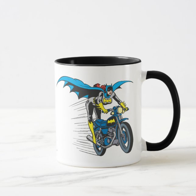 Taza Batgirl sobre Batcycle (Derecha)