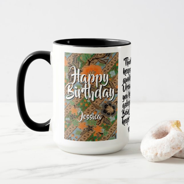 Taza Batik Combo Mug CM01-01 Aries (Con donut)