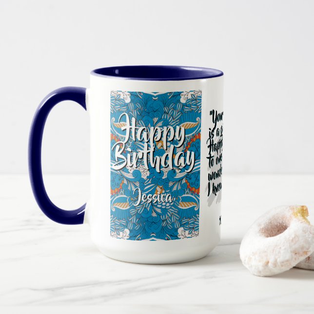 Taza Batik Combo Mug CM02-01 Taurus (Con donut)