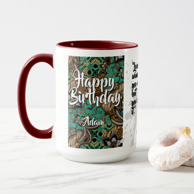 Taza Batik Combo Mug CM06-01 Virgo (Con donut)