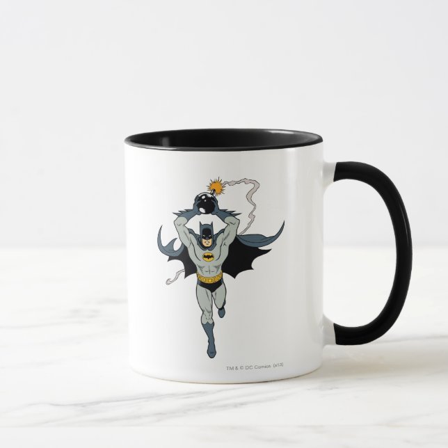 Taza Batman corriendo con bomba (Derecha)