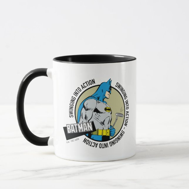 Taza Batman Golfing - Pasando A La Acción (Izquierda)