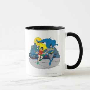 Taza Batman Y Robin Running