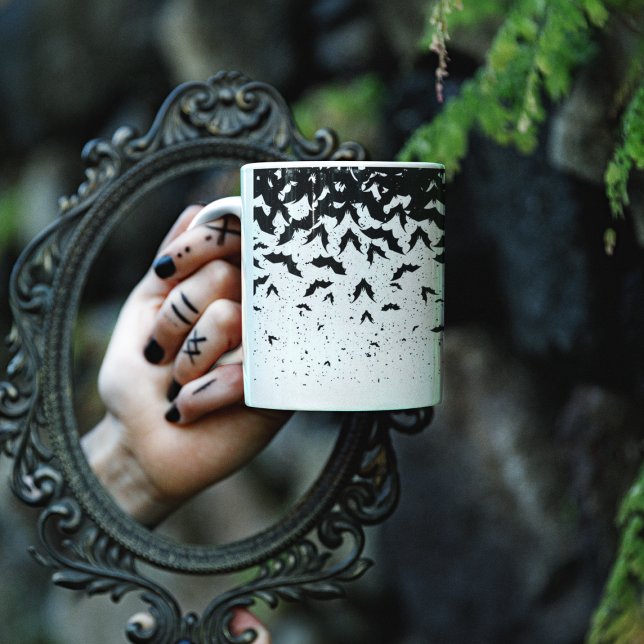 Taza Bats Halloween Horror Vampiro (Subido por el creador)