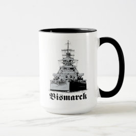 Taza Battleship Bismarck Mug