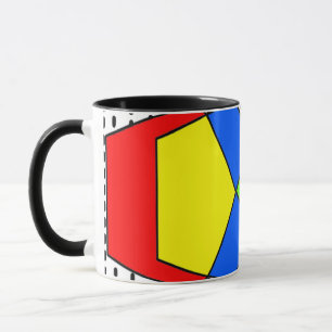 Taza Bauhaus Pentagons