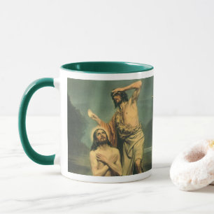 Taza Bautismo de Jesucristo por Juan el Bautista