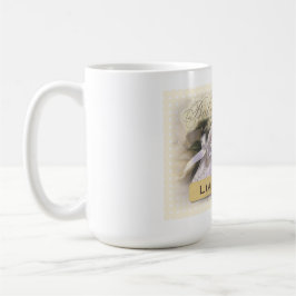 Taza Bautizo de bebé Neutral, Nombre personalizable, Li