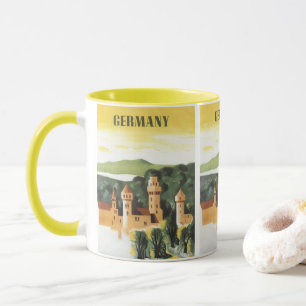 Taza Baviera, Alemania, Castillo Alemán, Viajes de Arte