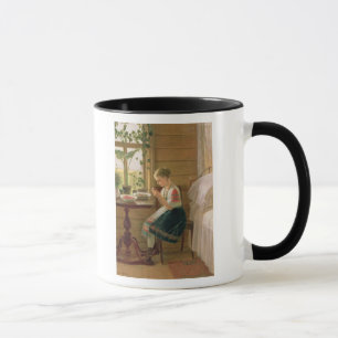 Taza Bayas de la peladura del chica, 1880