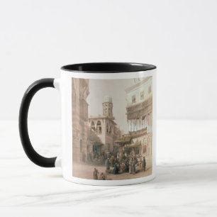 Taza Bazar de los caldereros, El Cairo, de "Egipto y