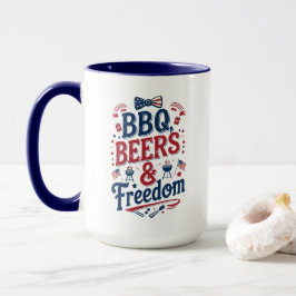 Taza BBQ, Beers & Freedom – Retro 4th of July Vibes