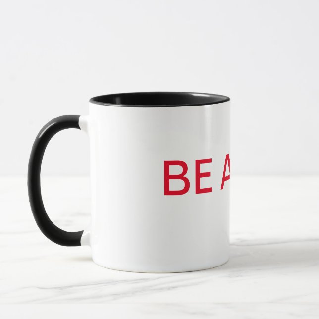 Taza "BE ALPHA" Su dosis diaria de Alpha Mug (Izquierda)