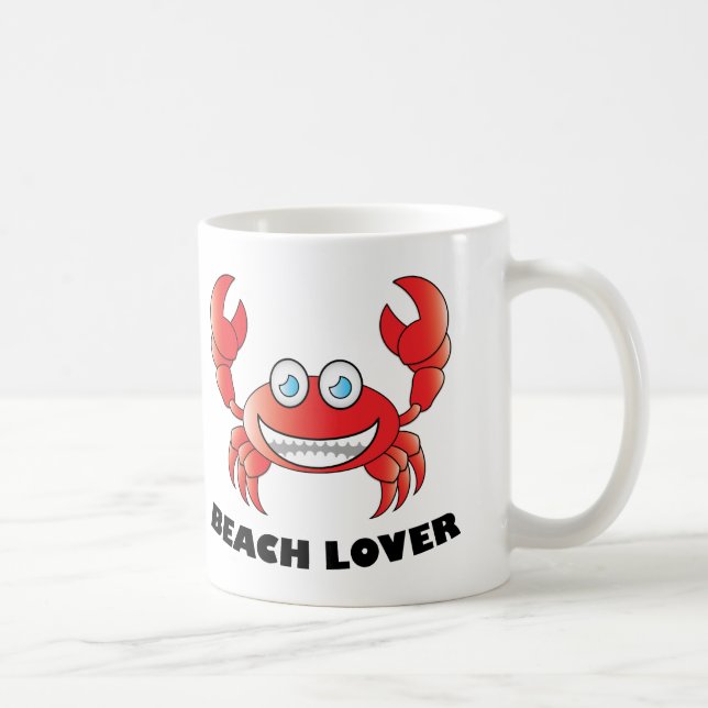 Taza Beach Lover - Black 11 oz Ringer Mug (Derecha)
