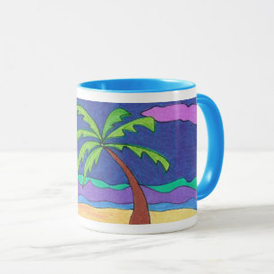 Taza Beach Mug