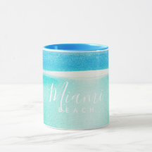 Beach Purpurina Sparkling Sand Ocean Miami