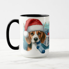 Taza Beagle Santa ‘Define Good’ Navidades Coffee Mug