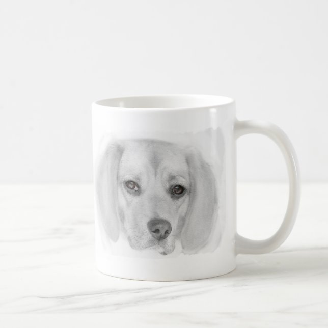 Taza Beagle Sketch Mug (Derecha)
