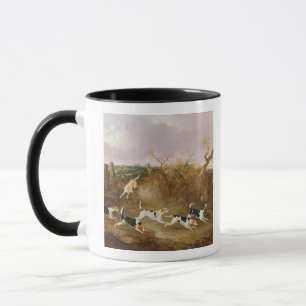 Taza Beagles por completo…, 1845 (aceite en lona)