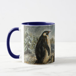 Taza Beam Lingering Whimsical Aurora Animals Painting
